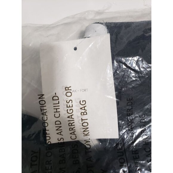 NWT OAK + FORT WIDE LEG KNIT PANT in Black -‎ Size Small - Picture 3 of 7